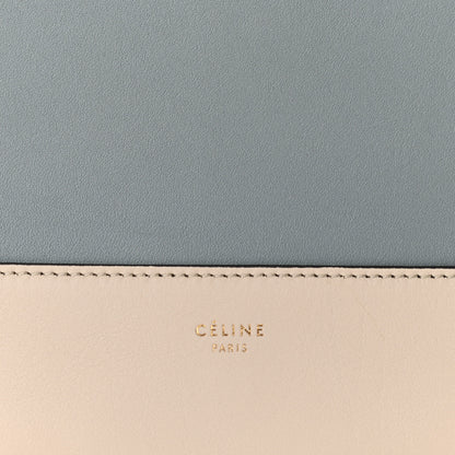 Celine Shiny Smooth Calfskin Medium Frame Shoulder Bag Grege Storm 6 of 9