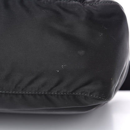 Prada Tessuto Nylon Saffiano Messenger Bag Black 10 of 10