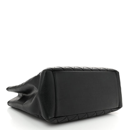 Chanel Caviar Quilted Grand Shopping Tote GST Black 4 of 11