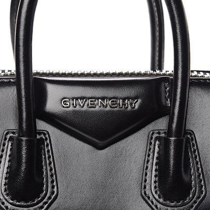 Givenchy Shiny Lord Calfskin Mini Antigona Black 10 of 10