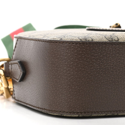 Gucci GG Supreme Monogram Web Neo Vintage Shoulder Bag Beige New Acero Crop 9 of 11