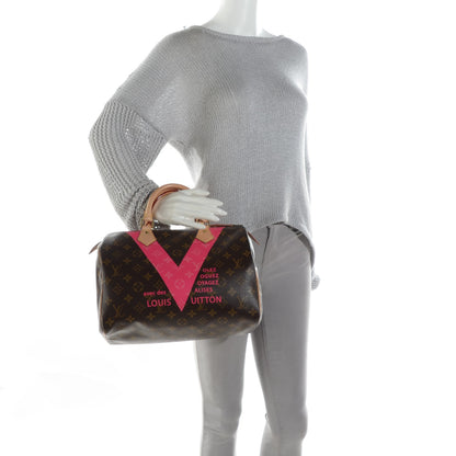 Louis Vuitton Monogram Speedy 30 V Grenade 2 of 7
