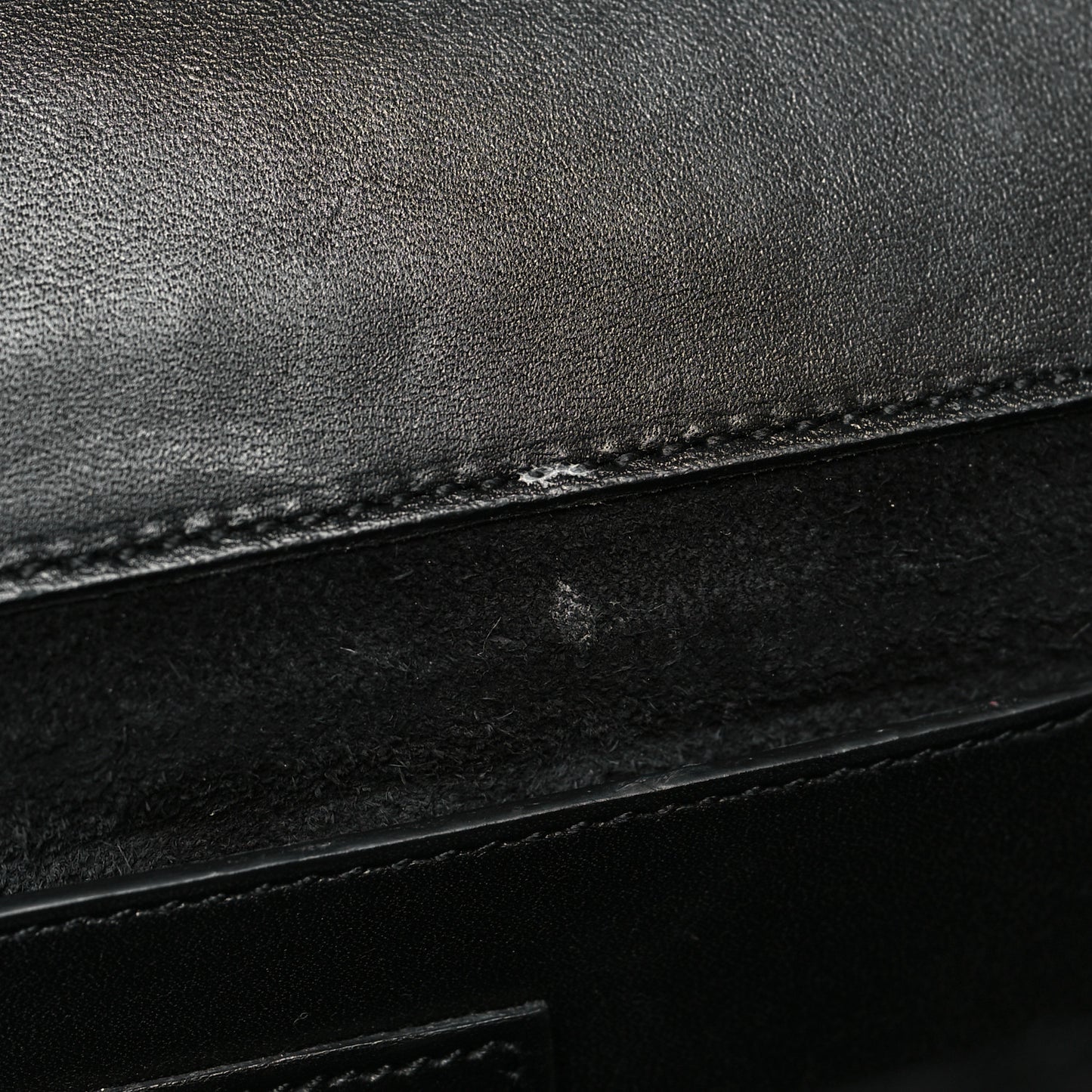 Calfskin Classic Monogram Tassel Clutch Black