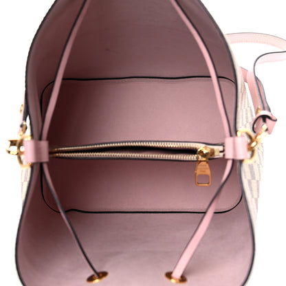 Louis Vuitton Damier Azur Neonoe MM Eau De Rose 5 of 10