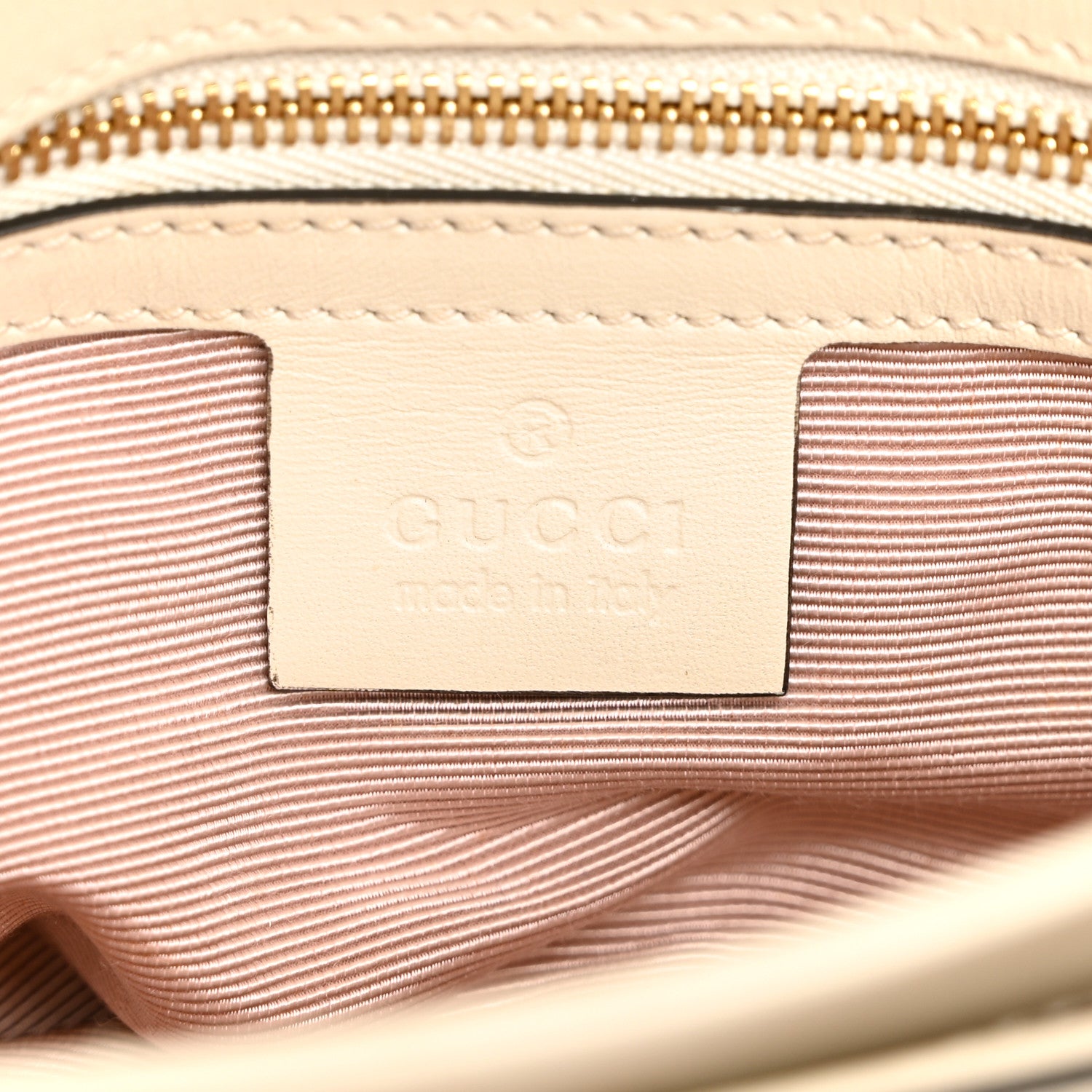 Gucci Calfskin Small Arli Flap Shoulder Bag Mystic White 6 of 12