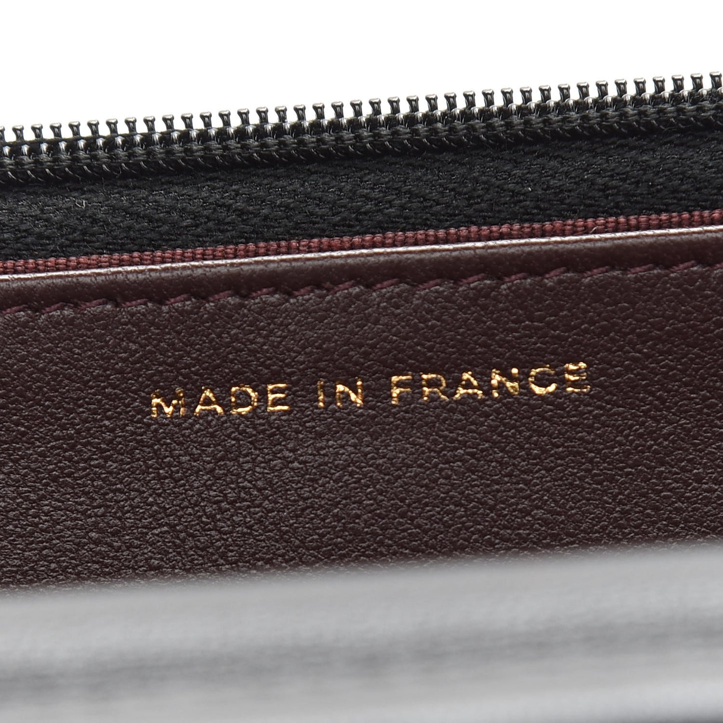 Lambskin Quilted Wallet On Chain WOC Black