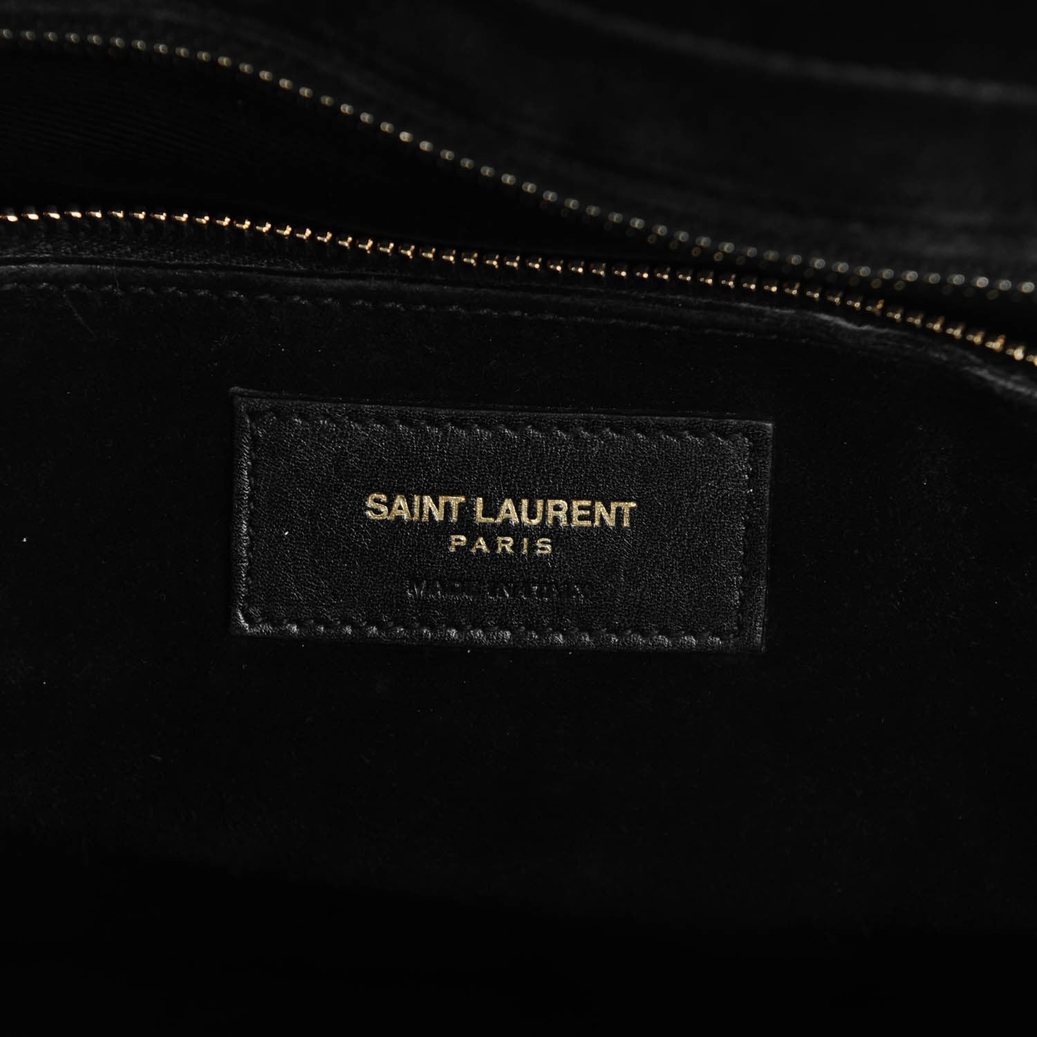 Saint Laurent Calfskin Large Sac De Jour Carryall Black 6 of 7