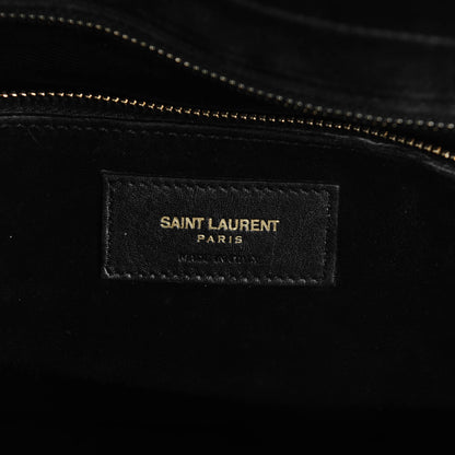 Saint Laurent Calfskin Large Sac De Jour Carryall Black 6 of 7