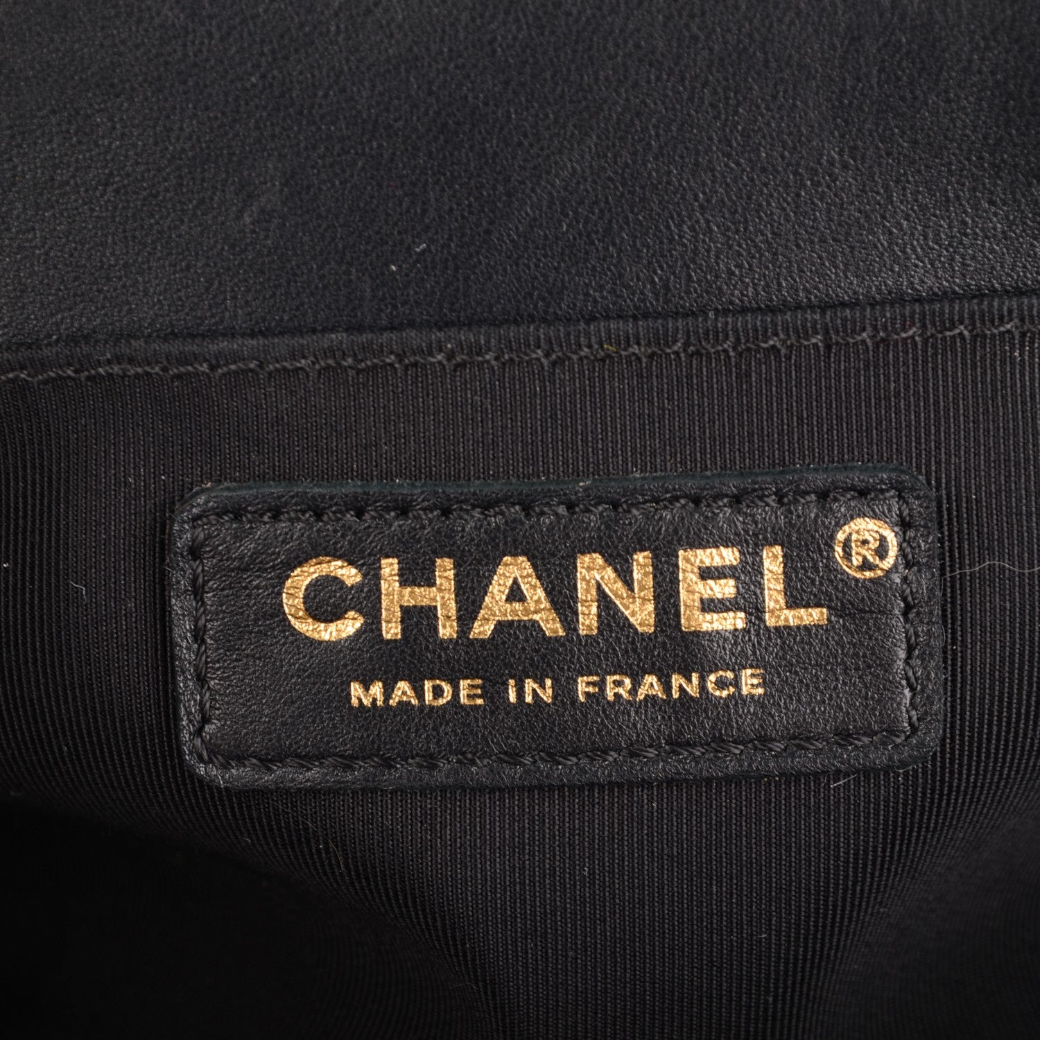Chanel Lambskin Quilted Medium Boy Flap Black 6 of 7