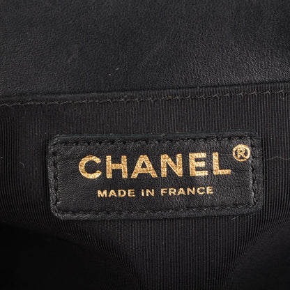 Chanel Lambskin Quilted Medium Boy Flap Black 6 of 7