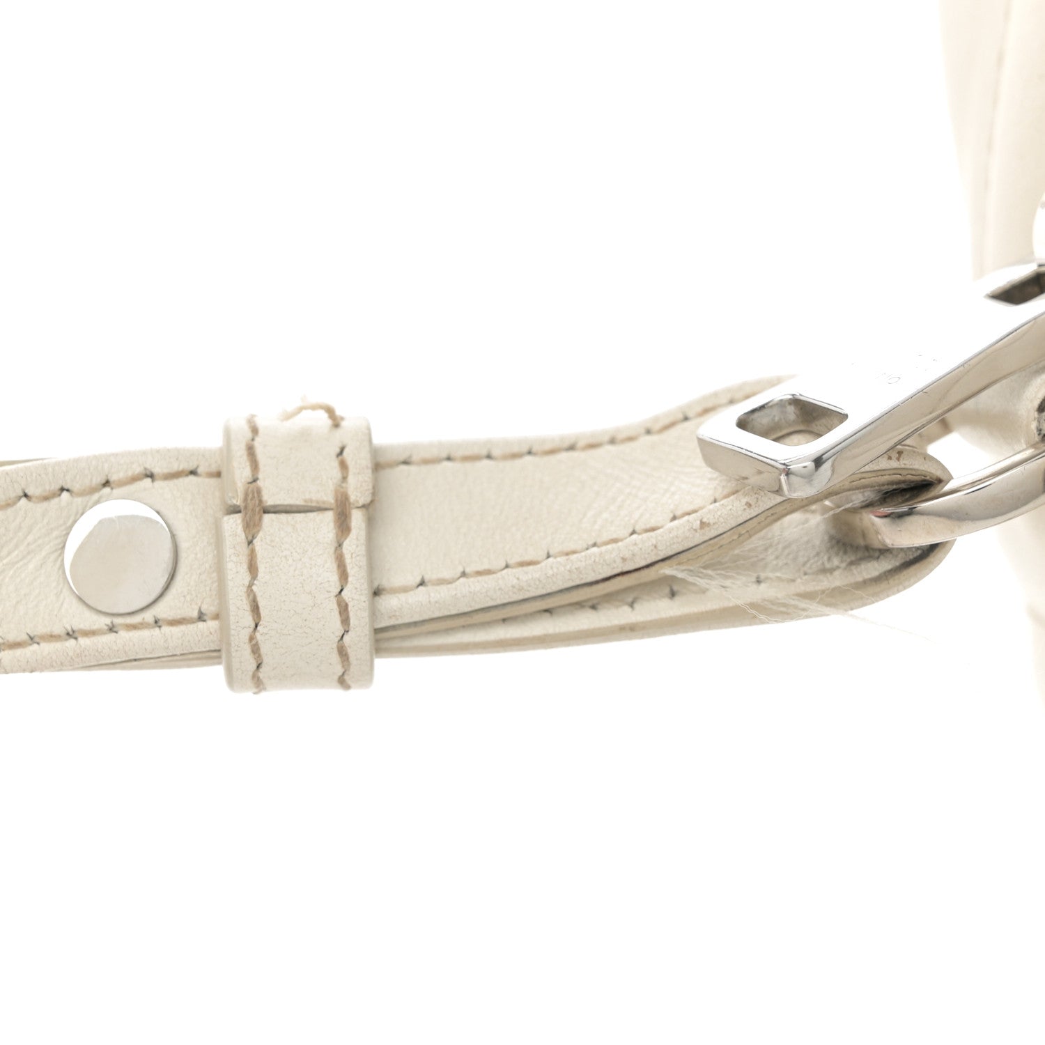 Prada Soft Calfskin Diagramme Camera Bag White 12 of 15