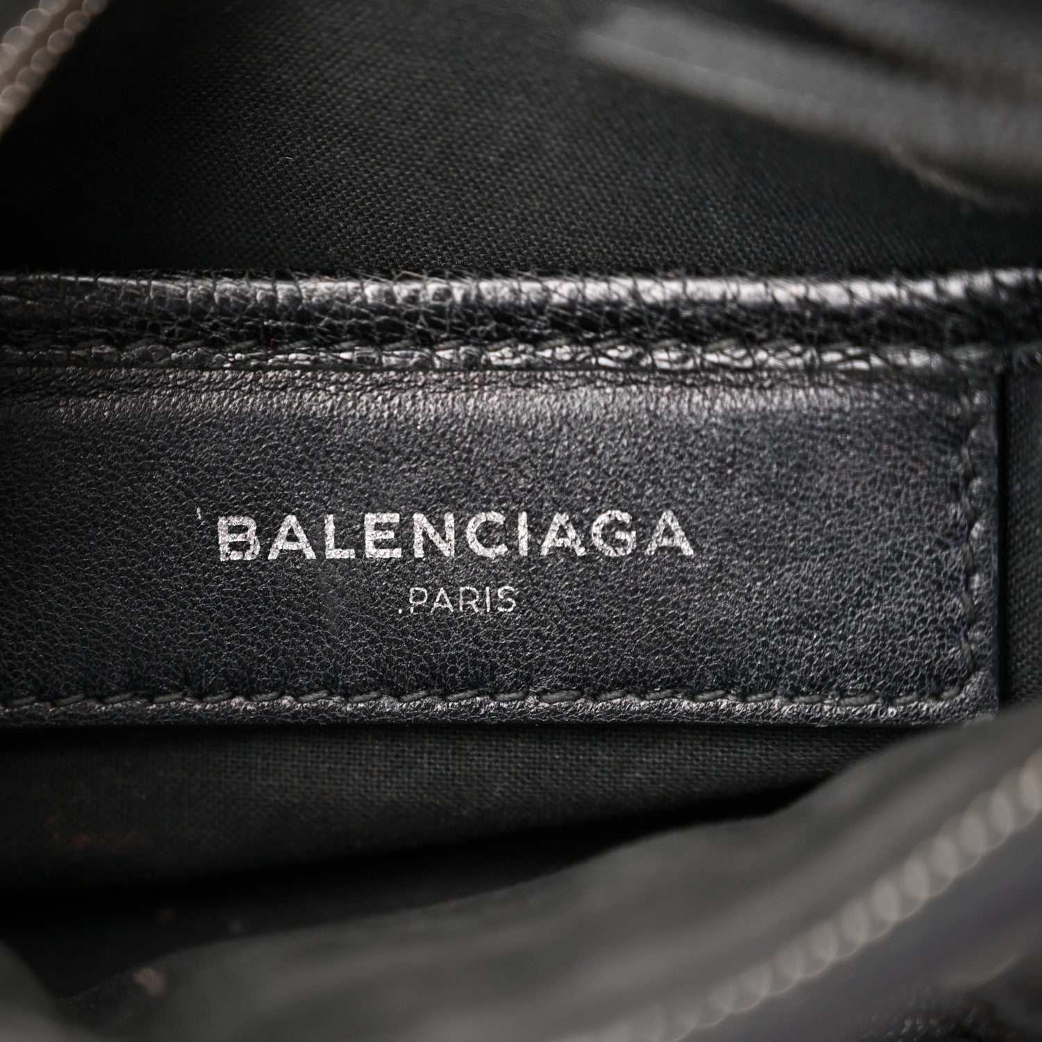 Balenciaga Chevre Silver Metallic Edge Hardware Nano City Black 6 of 20
