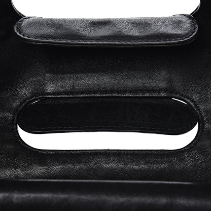 Chanel Washed Lambskin Maxi Take Away Flap Bag Black 8 of 20