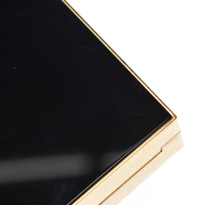 Saint Laurent Plexiglass Minaudiere Tuxedo Box Clutch Black 11 of 14