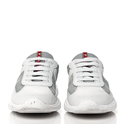 Prada Mesh Neoprene America’s Cup Sneakers 40 White 2 of 7