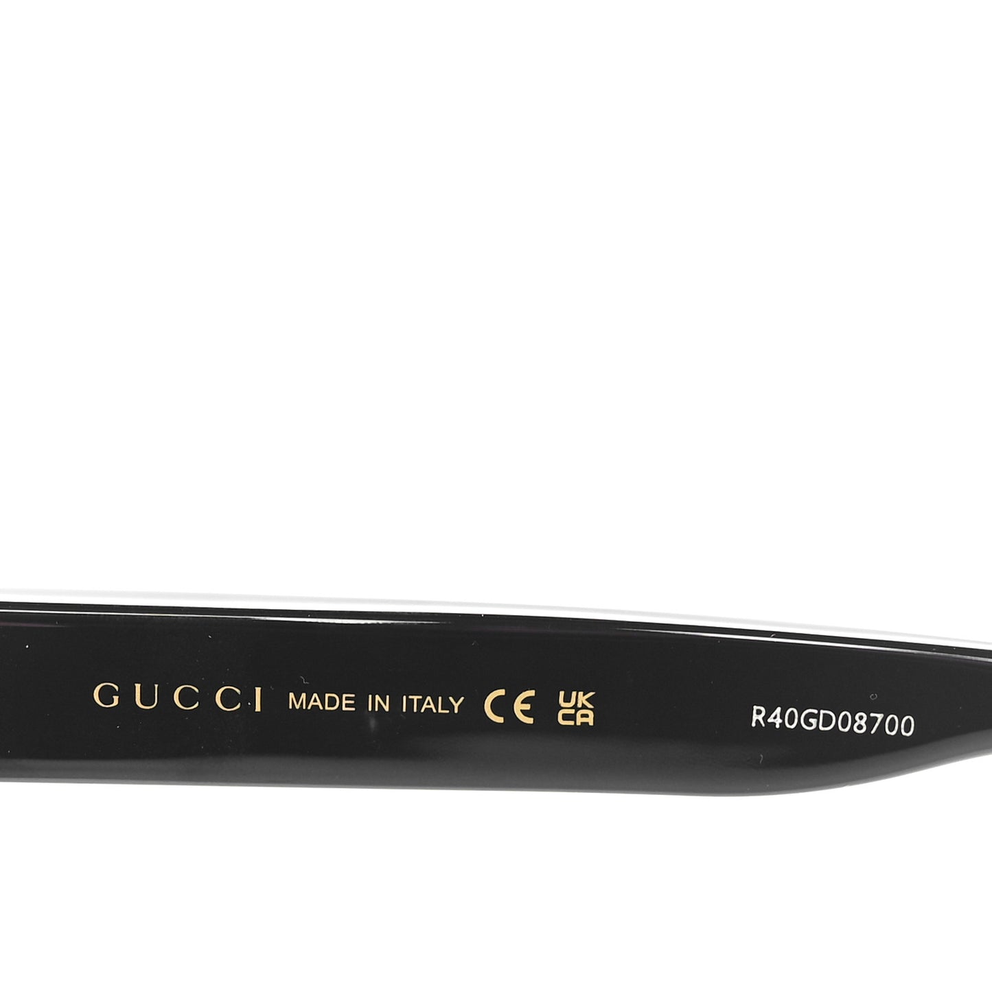 Acetate Square Frame Sunglasses GG1714S Black