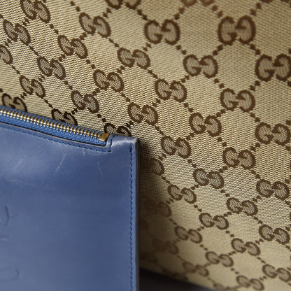 Gucci Monogram Medium Craft Tote Turquoise 23 of 30