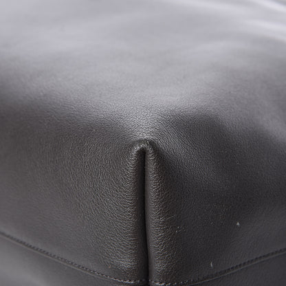 Saint Laurent Calfskin Large Shopping Tote Dark Grey 18 of 21