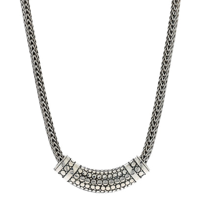 John Hardy Sterling Silver Dot Slide Pendant Necklace 1 of 5