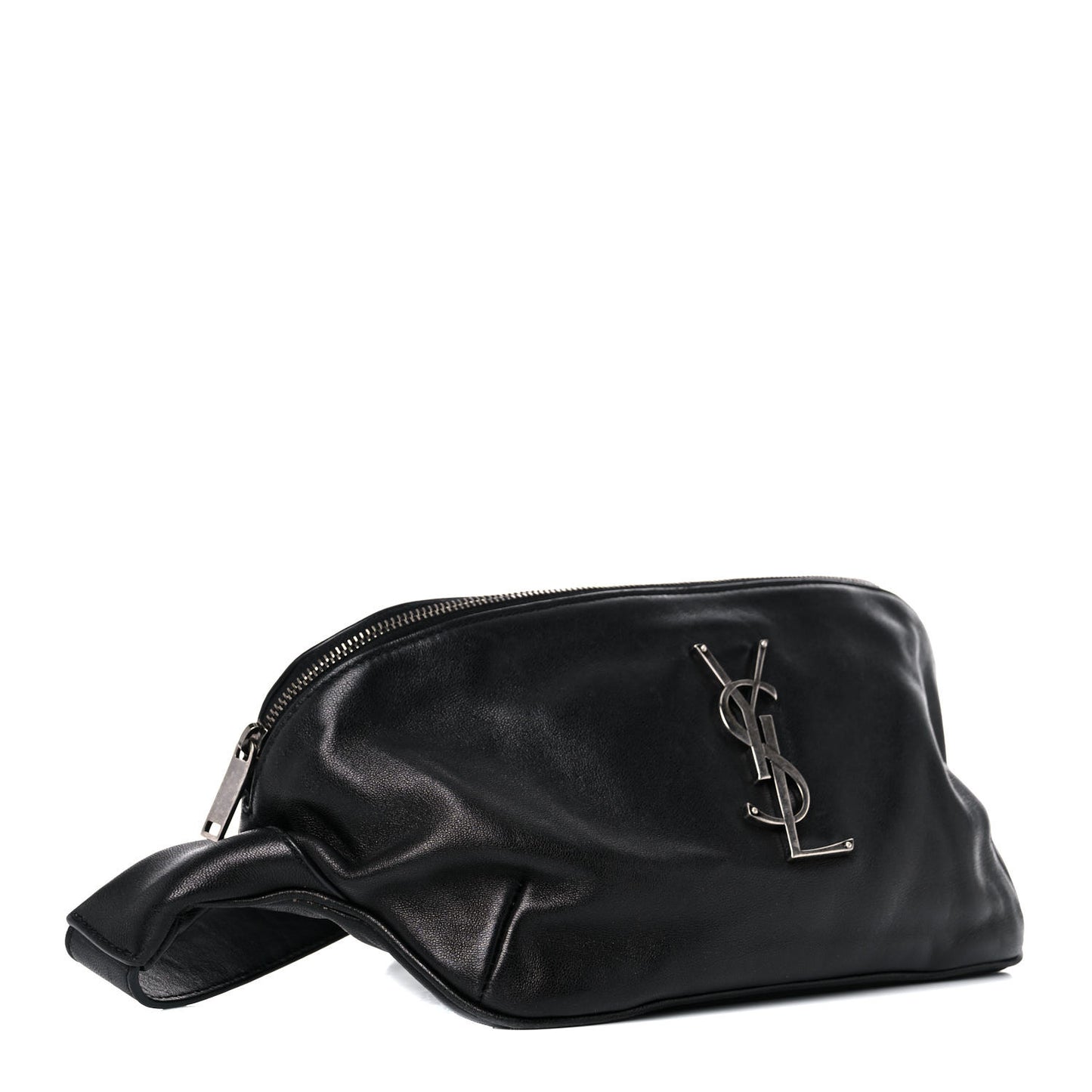 Calfskin Monogram Belt Bag Black