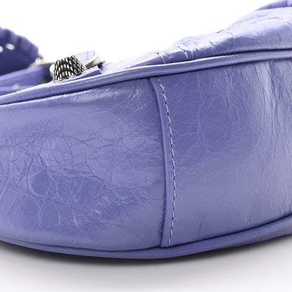 Balenciaga Agneau Arena XS Le Cagole Shoulder Bag Mauve 10 of 11