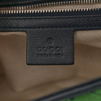Gucci Monogram Multicolor Matelasse Diagonal Small GG Marmont Shoulder Bag Green Blue 6 of 10