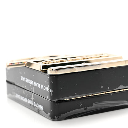 Chanel Resin Crystal Slot Machine Minaudiere Black Gold White Red 8 of 9