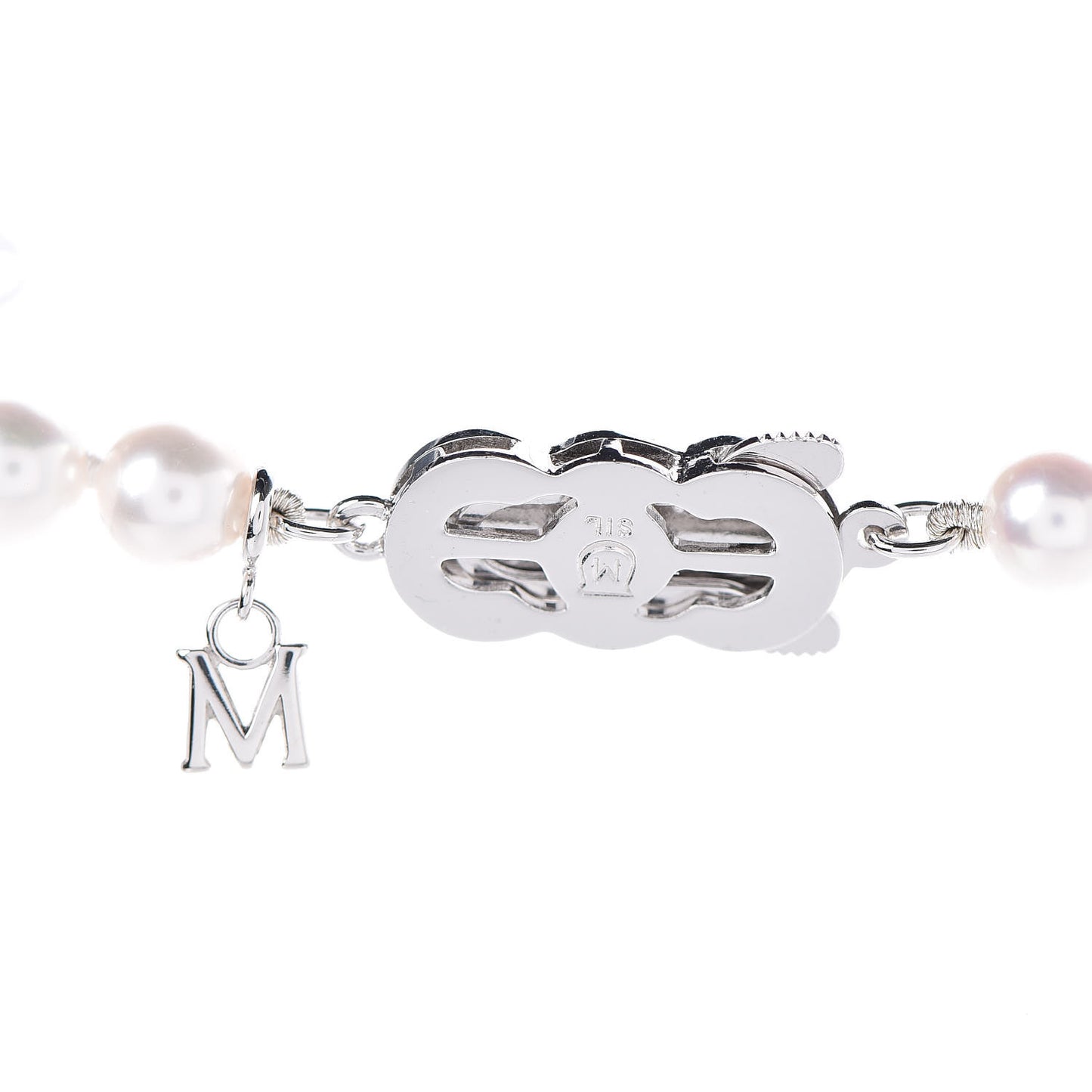 Sterling Silver Akoya Pearl 6mm Strand Necklace