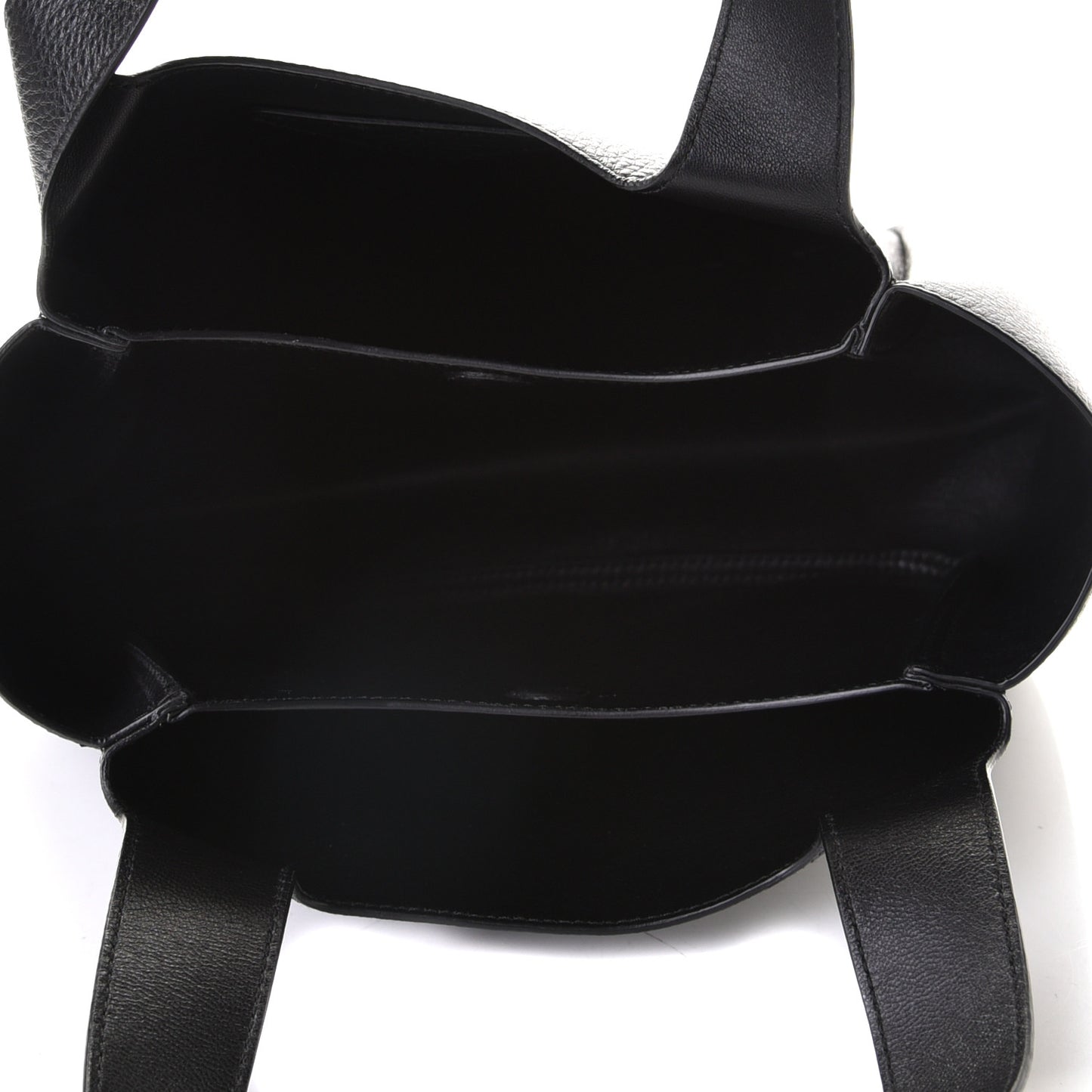 Vitello Daino Soft Medium Dynamique Tote Black