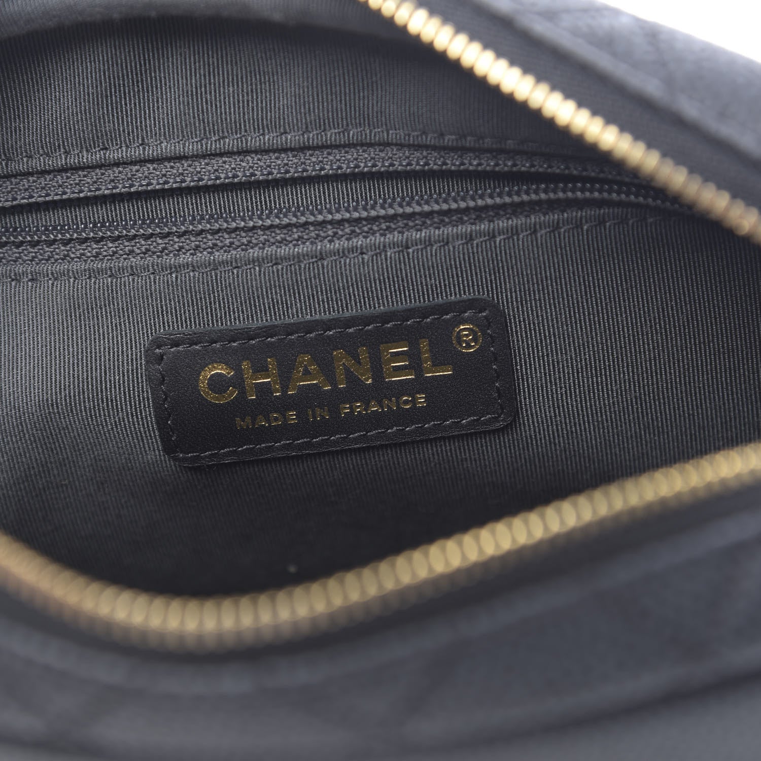 Chanel Iridescent Caviar Quilted Small Coco Tassel Camera Case Black 6 of 11