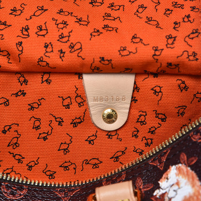 Louis Vuitton Catogram Speedy Bandouliere 30 Marron 6 of 10