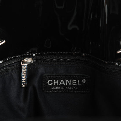 Chanel Patent Crystal Strass Bonbons Tote Black 5 of 6
