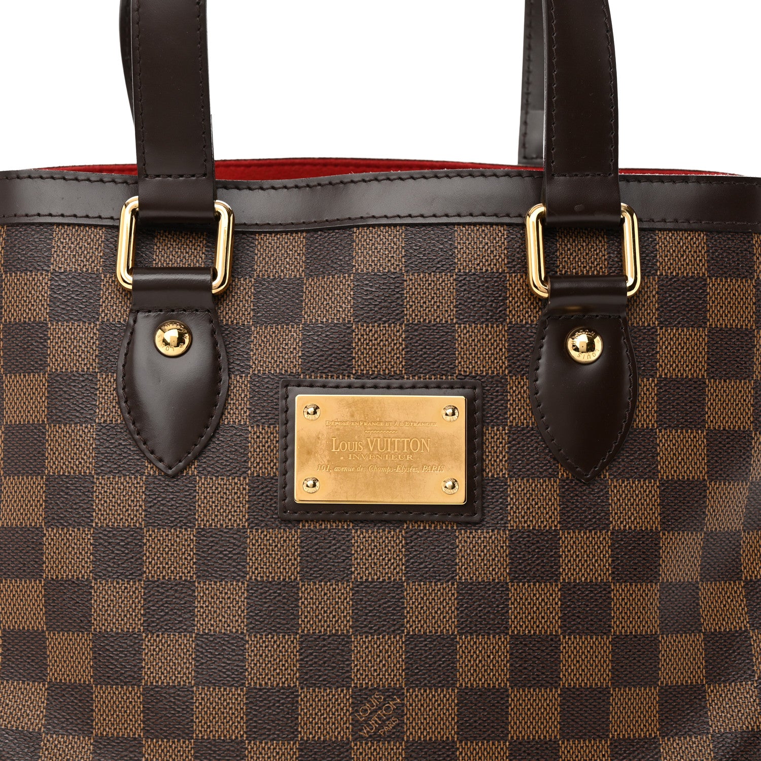 Louis Vuitton Damier Ebene Hampstead PM 7 of 10