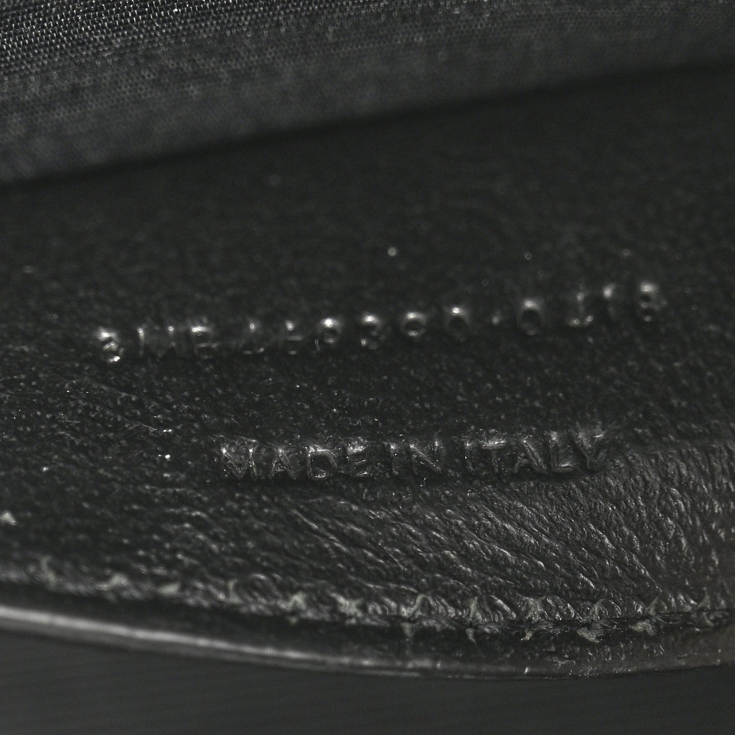 Grain De Poudre Small Monogram Monochrome Kate Satchel Black