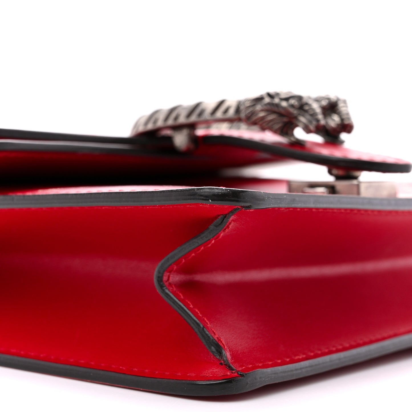 Calfskin Chinese New Year Mini Dionysus Shoulder Bag Hibiscus Red