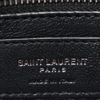 Saint Laurent Grain De Poudre Monogram Cassandra Clasp Bag Black 6 of 10
