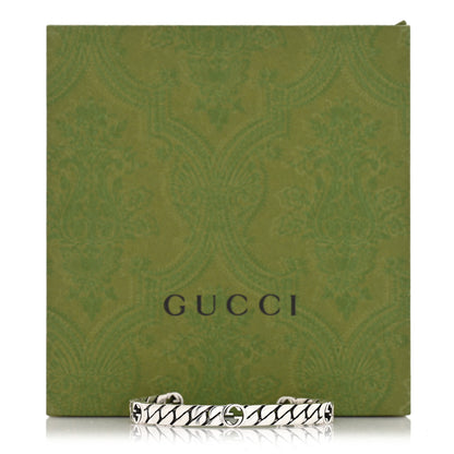 Gucci Sterling Silver Interlocking G Cuff Bracelet 4 of 4