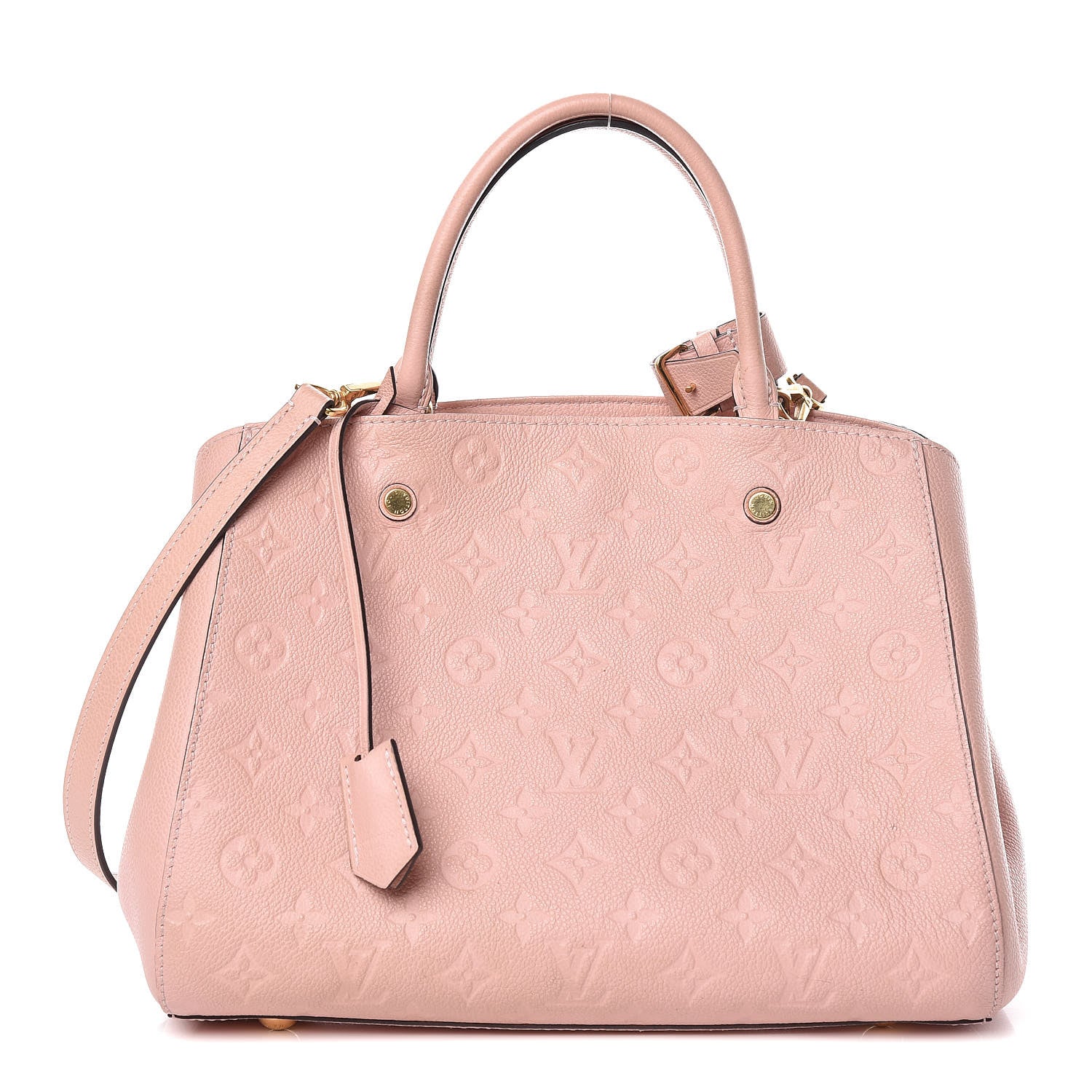 Louis Vuitton Empreinte Montaigne MM Rose Ballerine 1 of 13