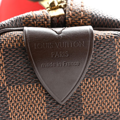 Louis Vuitton Damier Ebene Speedy 30 6 of 10