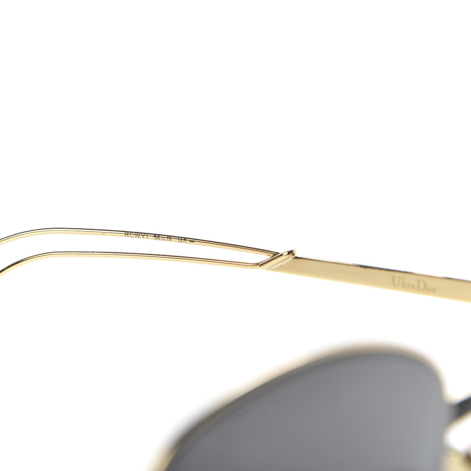Christian Dior Ultradior Sunglasses Gold 6 of 7
