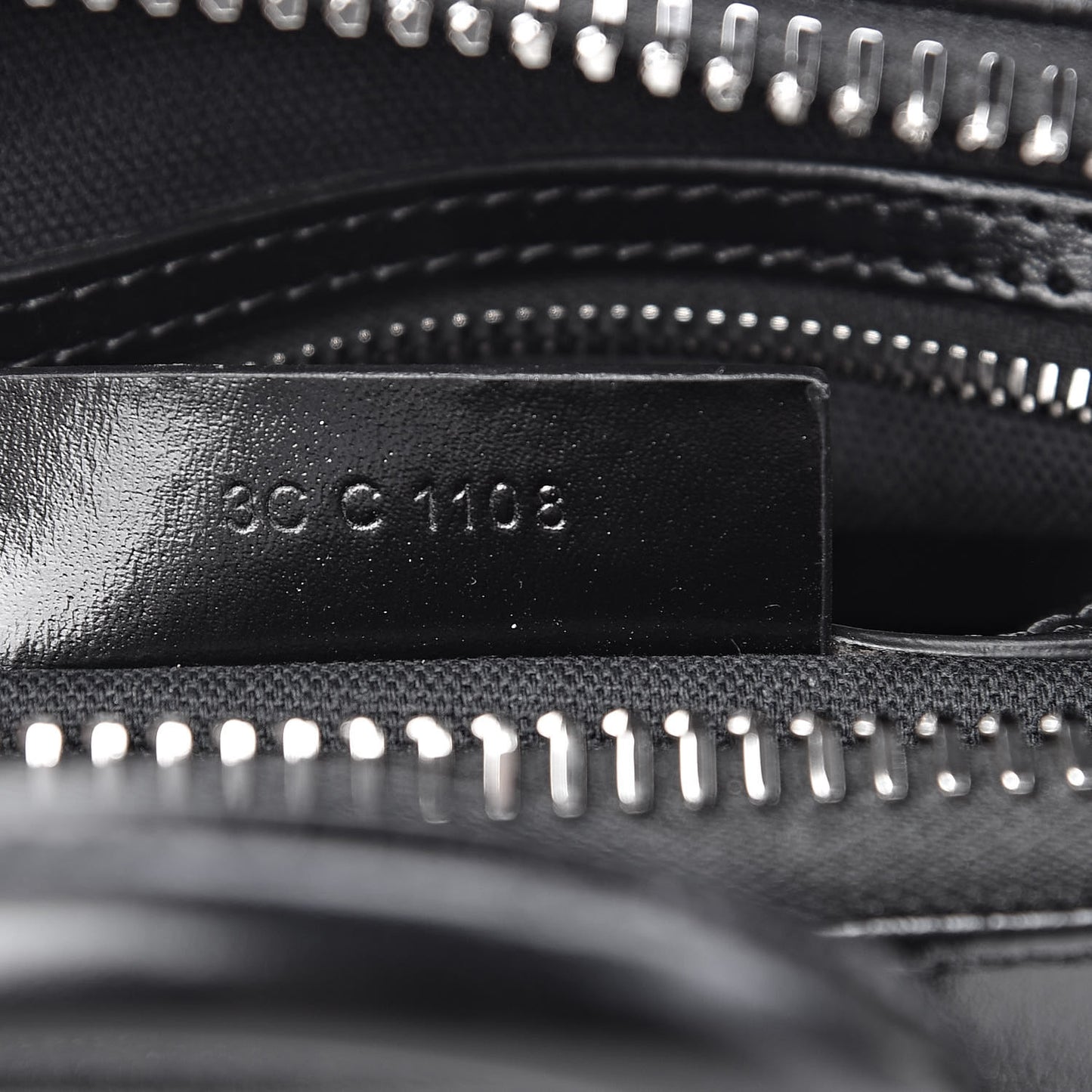 Shiny Lord Calfskin Mini Antigona Black