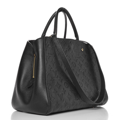 Louis Vuitton Empreinte Montaigne GM Black 4 of 12