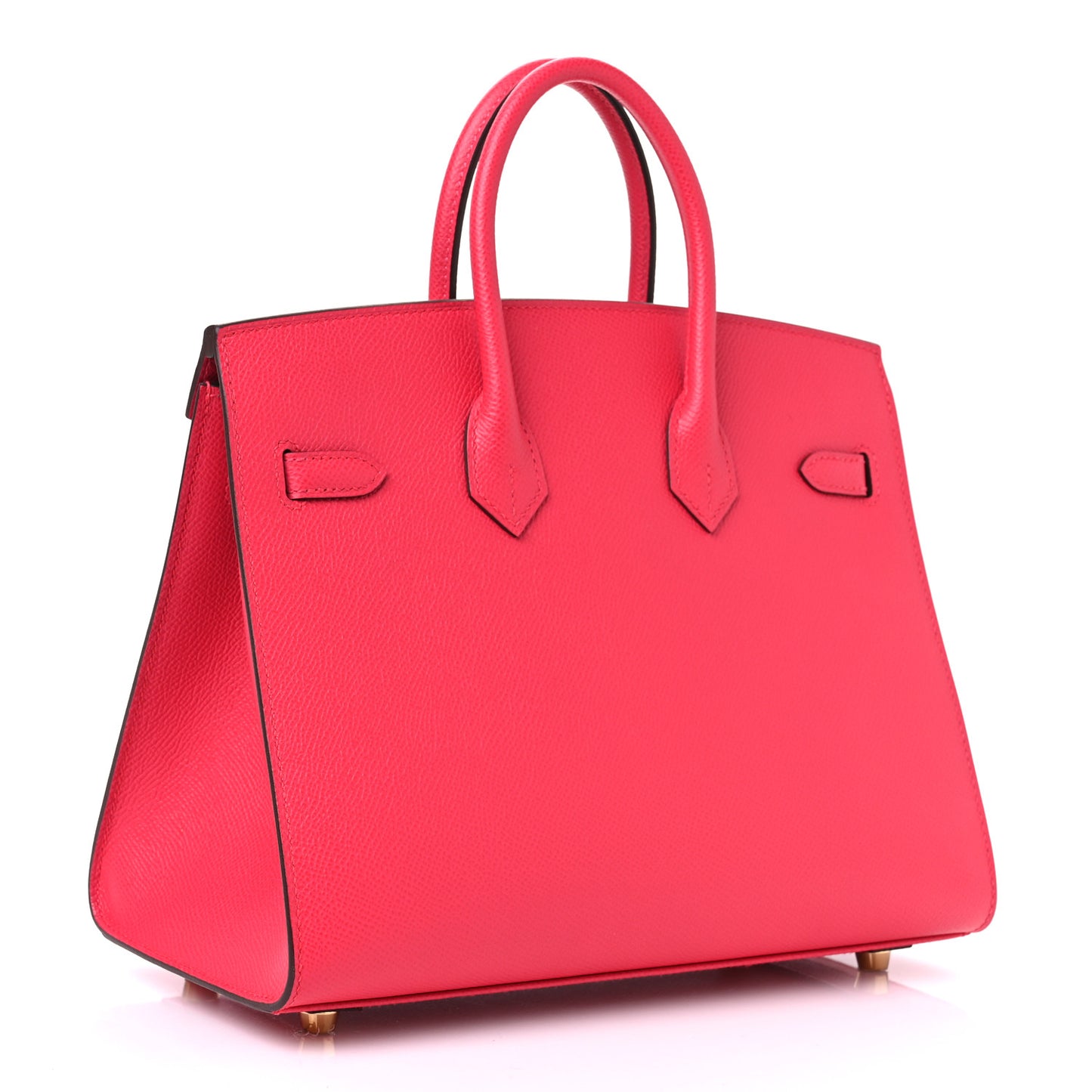 Epsom Horseshoe Birkin Sellier 25 Rose Extreme Malachite