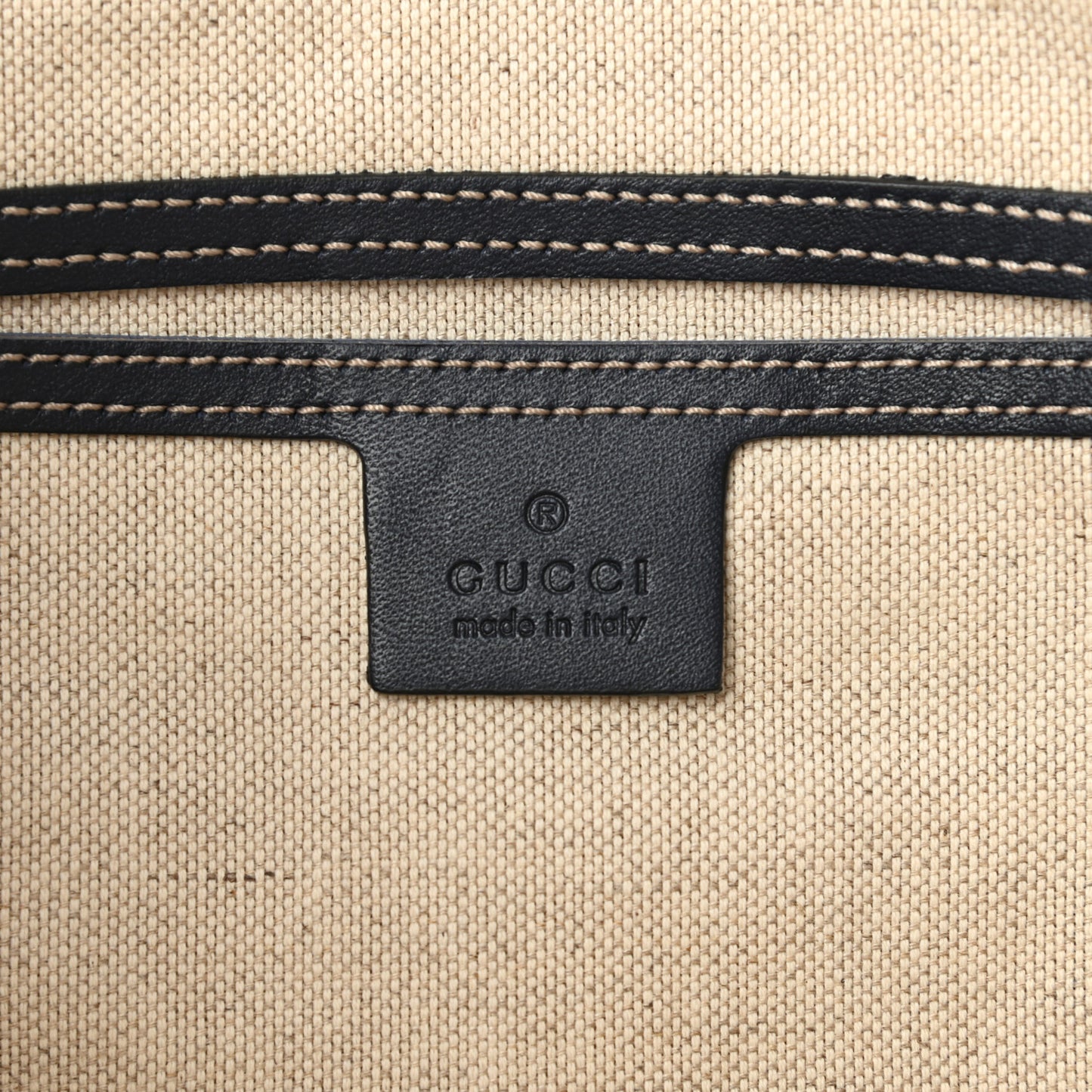GG Supreme Monogram Briefcase Navy