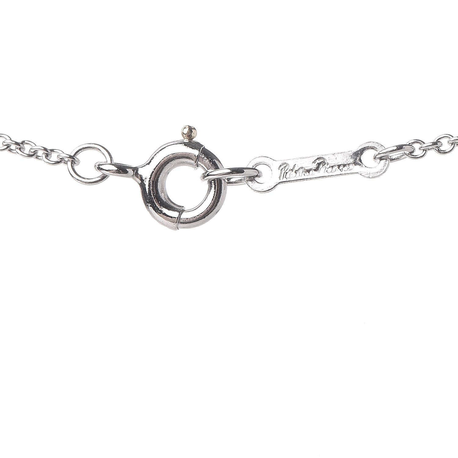 Tiffany Platinum Diamond Daisy Pendant Necklace 6 of 6