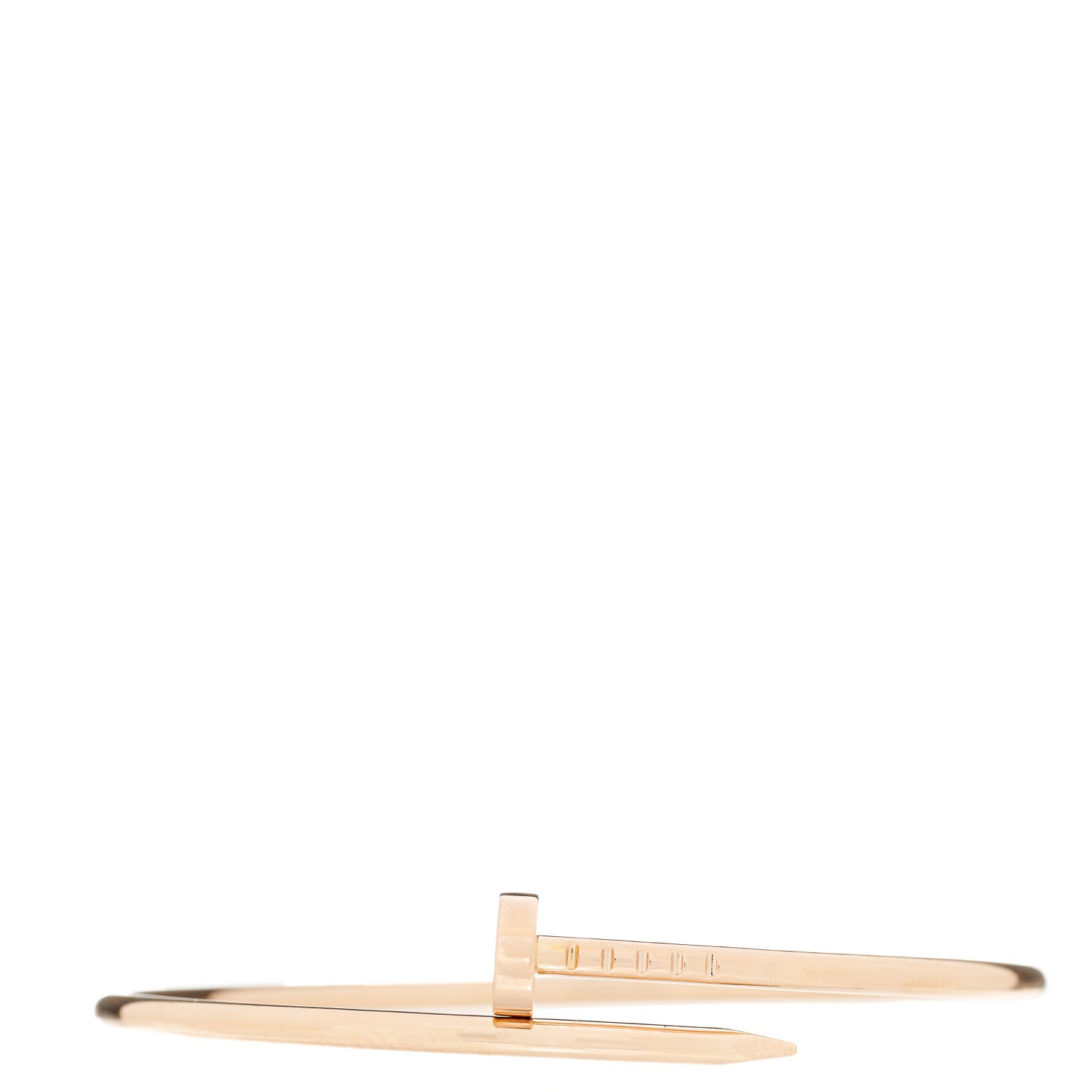 Cartier 18K Pink Gold Small Juste Un Clou Bracelet 16 1 of 4