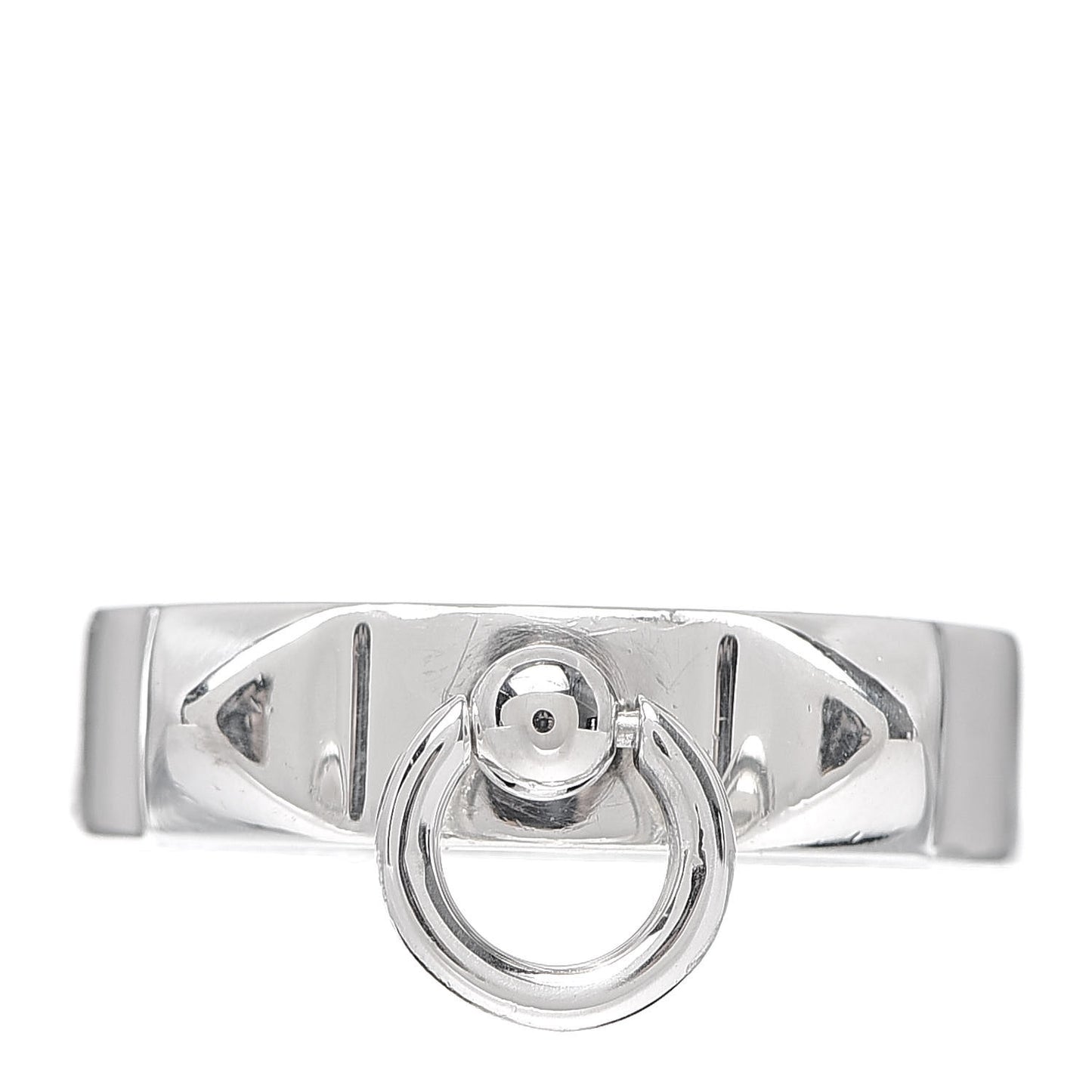 Sterling Silver PM Collier De Chien Ring 53 6.25