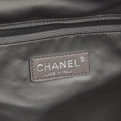 Chanel Glazed Caviar Large Pocket In The City Tote Black 6 of 13
