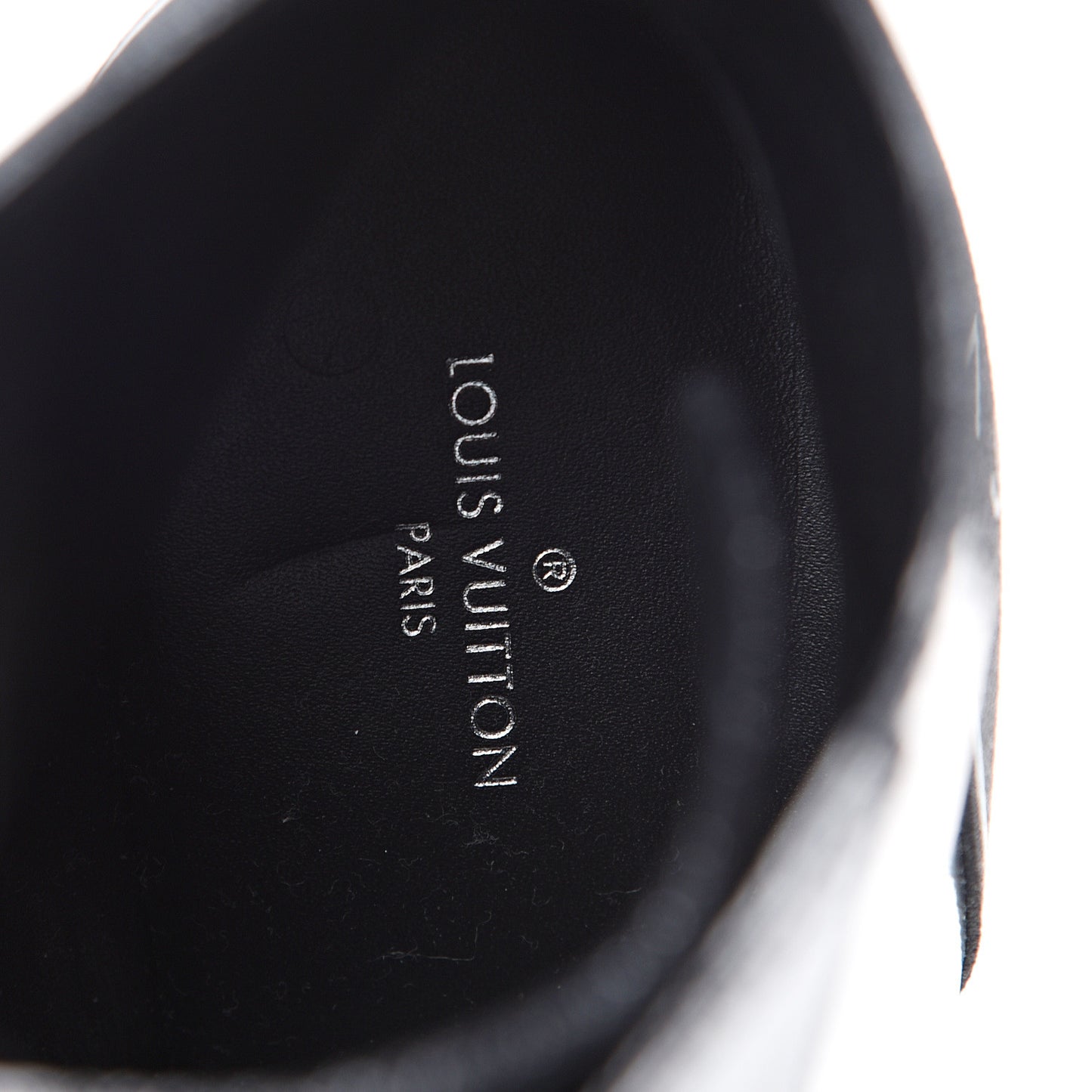 Glazed Calfskin Star Trail Ankle Boots 39.5 Black