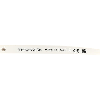 Tiffany Acetate HardWear Oval Sunglasses TF4242D White Blue 5 of 8